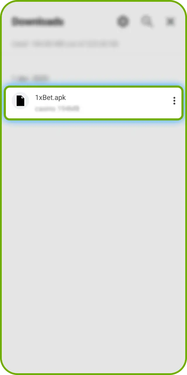 Baja el instalador oficial para Android de forma segura para tener la 1xBet App.