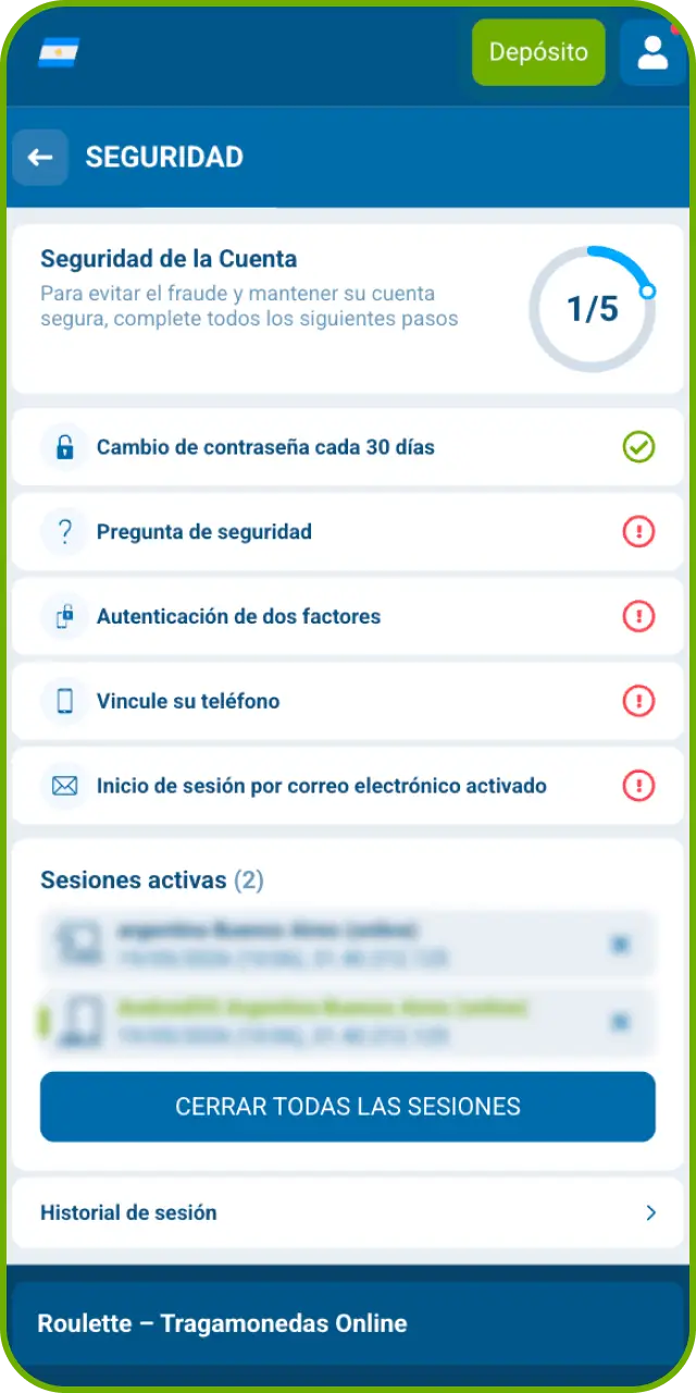 Ajusta tu perfil de usuario tras finalizar el registro por teléfono en 1xBet.