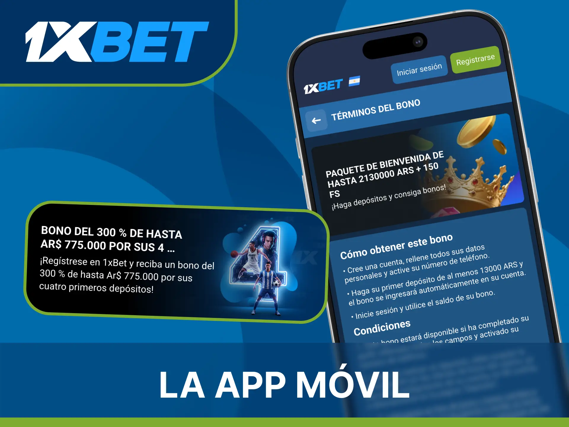 Aprende cómo activar el bono de bienvenida de 1xBet en la aplicación.