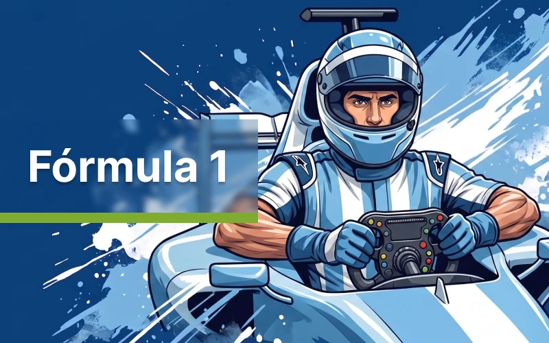 Sigue las carreras de automovilismo de velocidad máxima con 1xBet Casino.