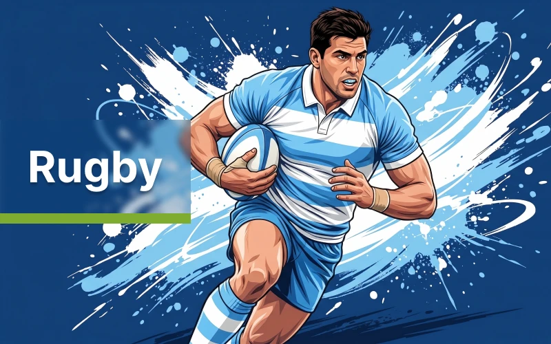 Disfruta los encuentros del mejor rugby internacional apostando en 1xBet Casino.
